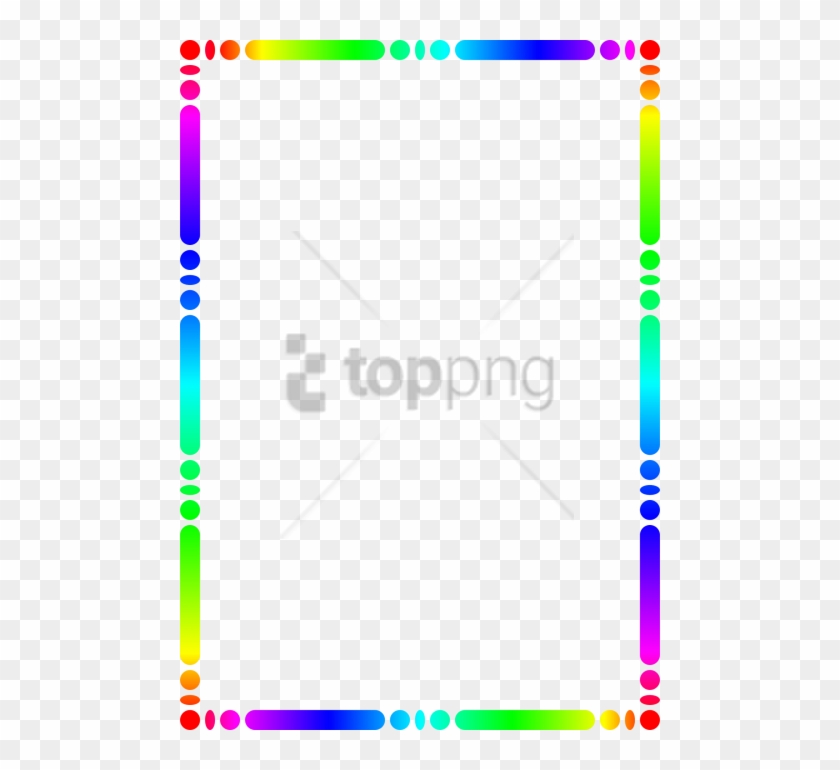 Free Png Colorful Frames And Borders Png Png Image - Colorful Square Picture Frames Clipart