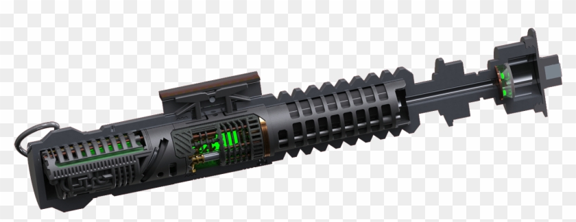 Enhance Your Lightsaber Building Experience - 3d Printed Lightsaber With Electronics Clipart #3012443