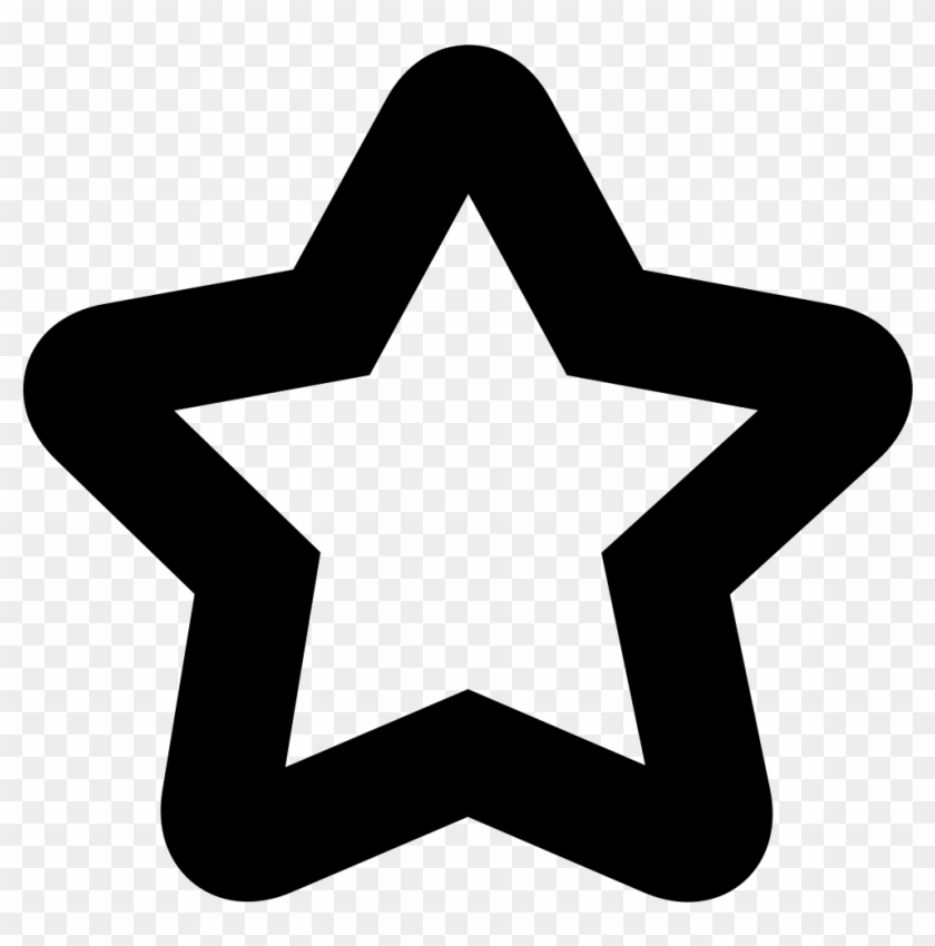 Picture Library Library Star Empty Shape Png Icon Free - Stars Animation White Background Clipart