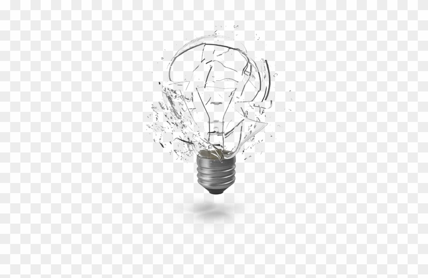 Bulb Png Photo Image - Transparent Broken Light Bulb Clipart #3012730