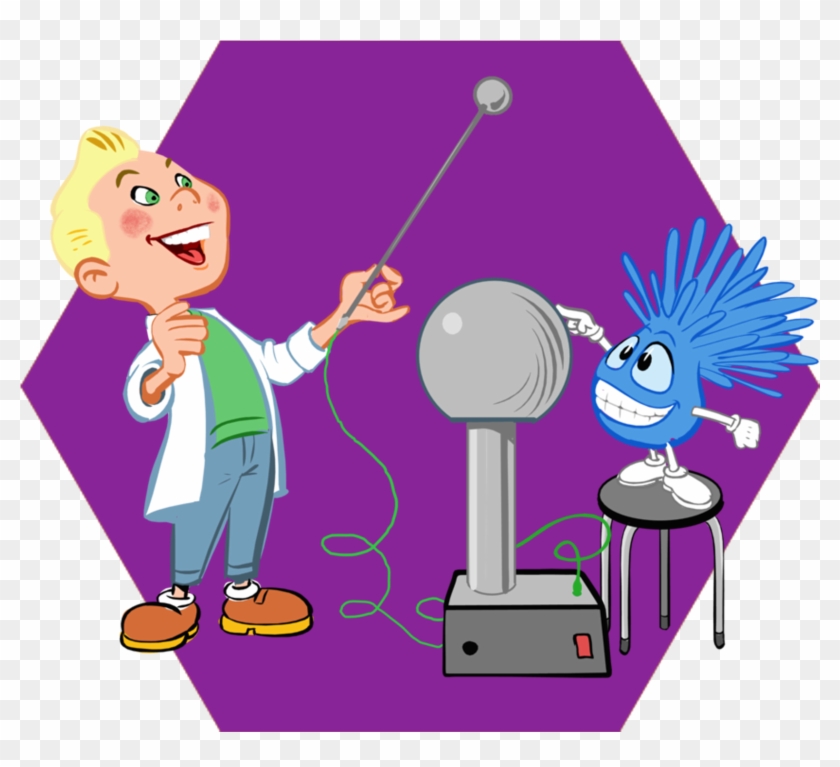 Dibujos De Electricidad Estatica , Png Download - Static Electricity Clipart Transparent Png