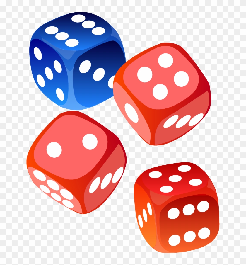 Dice Vector Png Clipart #3013706
