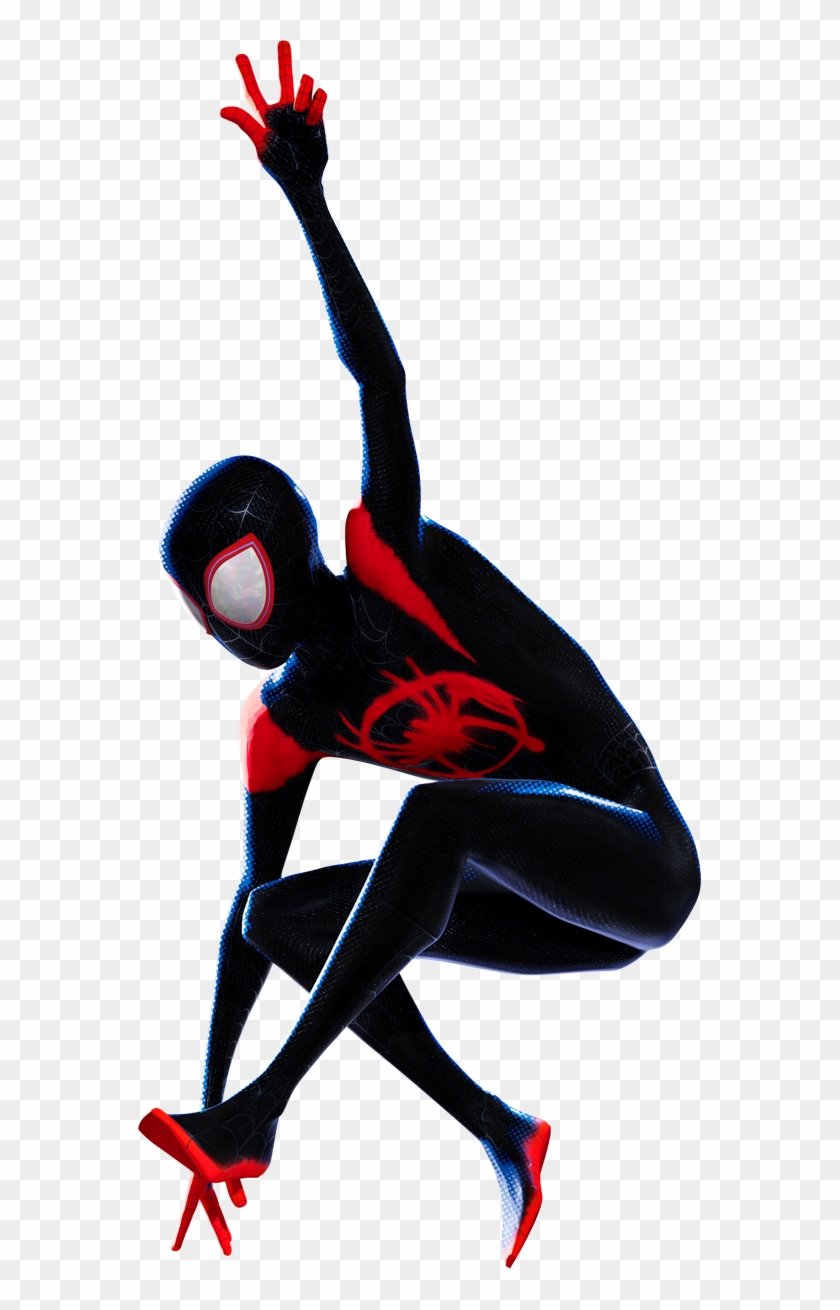 Miles Morales From Spider Man Into The Spider Verse Clipart