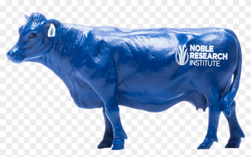 Blue Cow - Dairy Cow Clipart