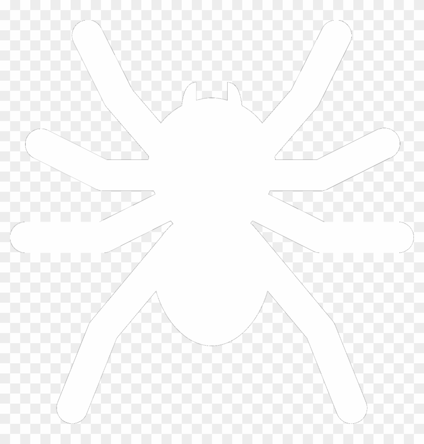Spider - Spider - White Spider Icon Clipart #3014391