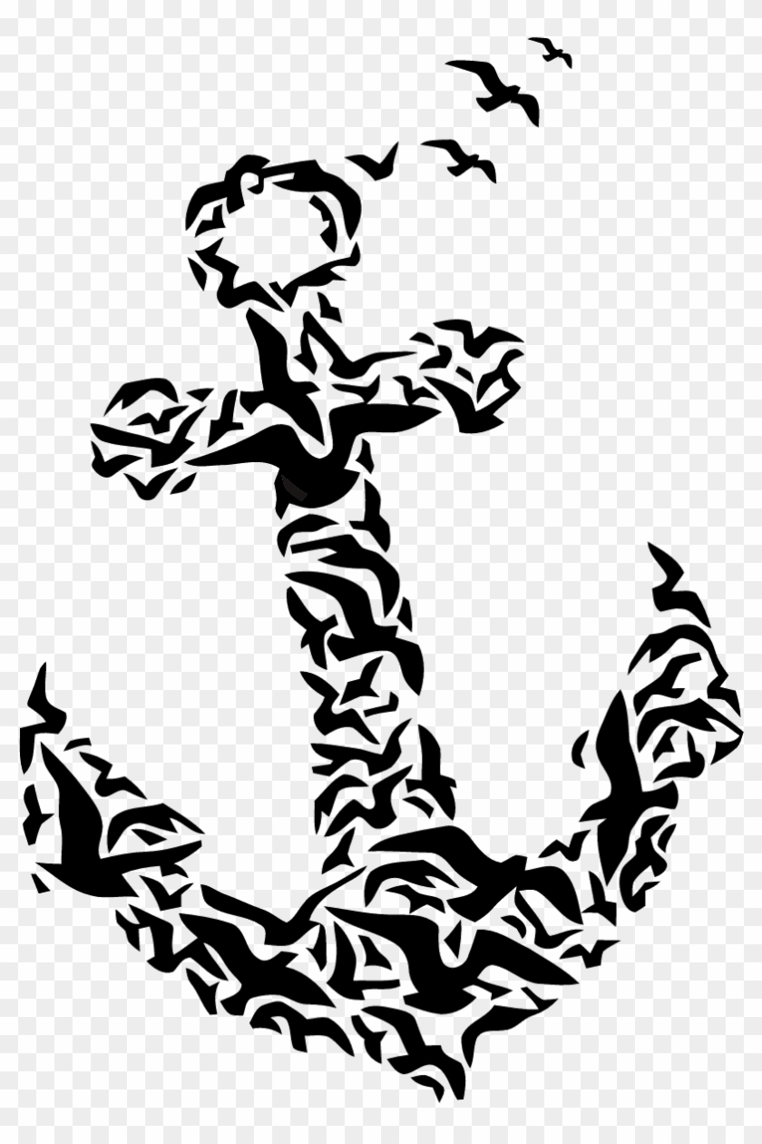 Anchor - Стикер Якорь Clipart
