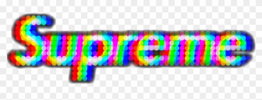 Supreme Sticker - Graphic Design Clipart