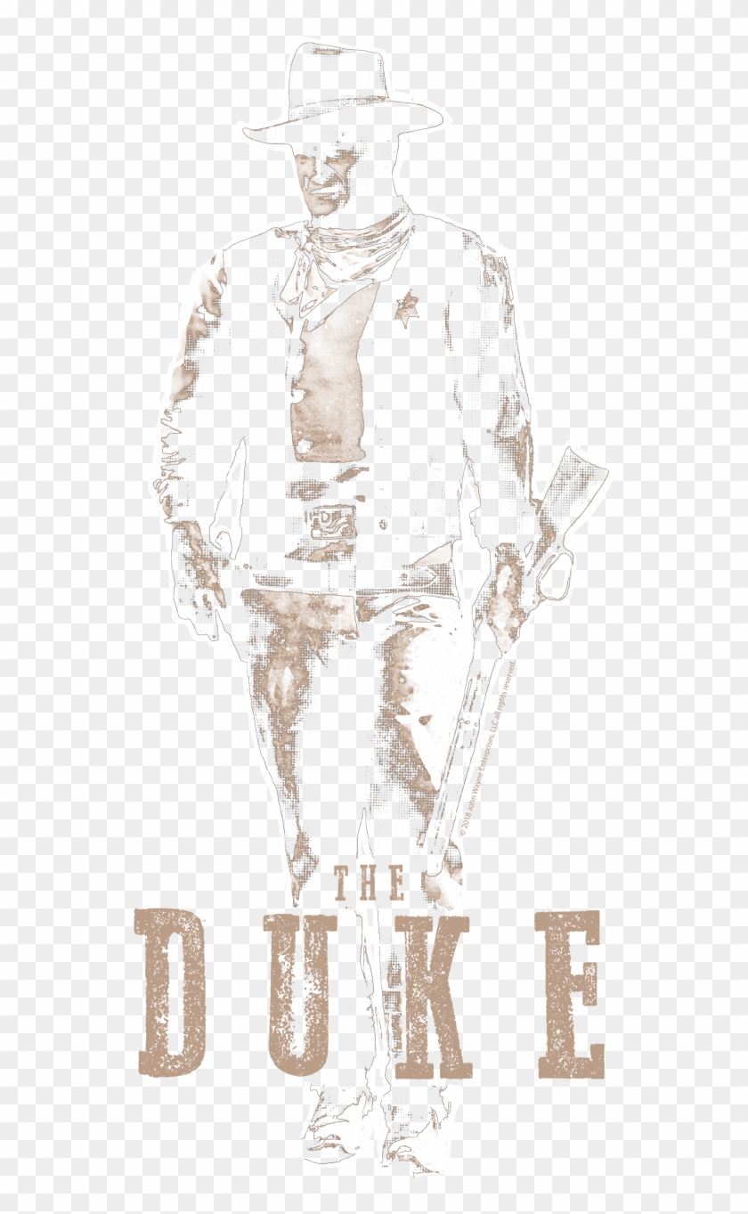 John Wayne The Duke Men's Tank Clipart