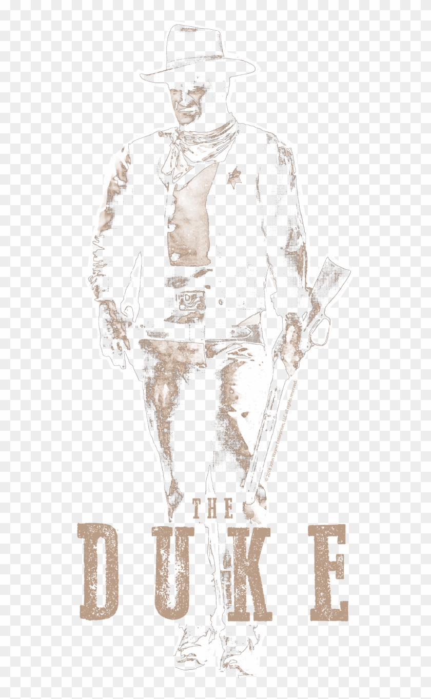 John Wayne The Duke Men's Tank Clipart #3015650
