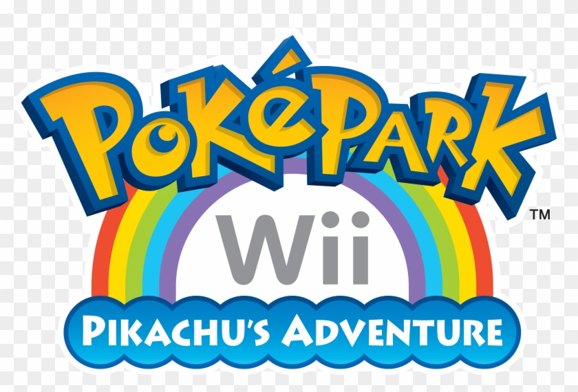 Pokemon Logo - Pokepark Wii Pikachu's Adventure Logo Clipart #3015986