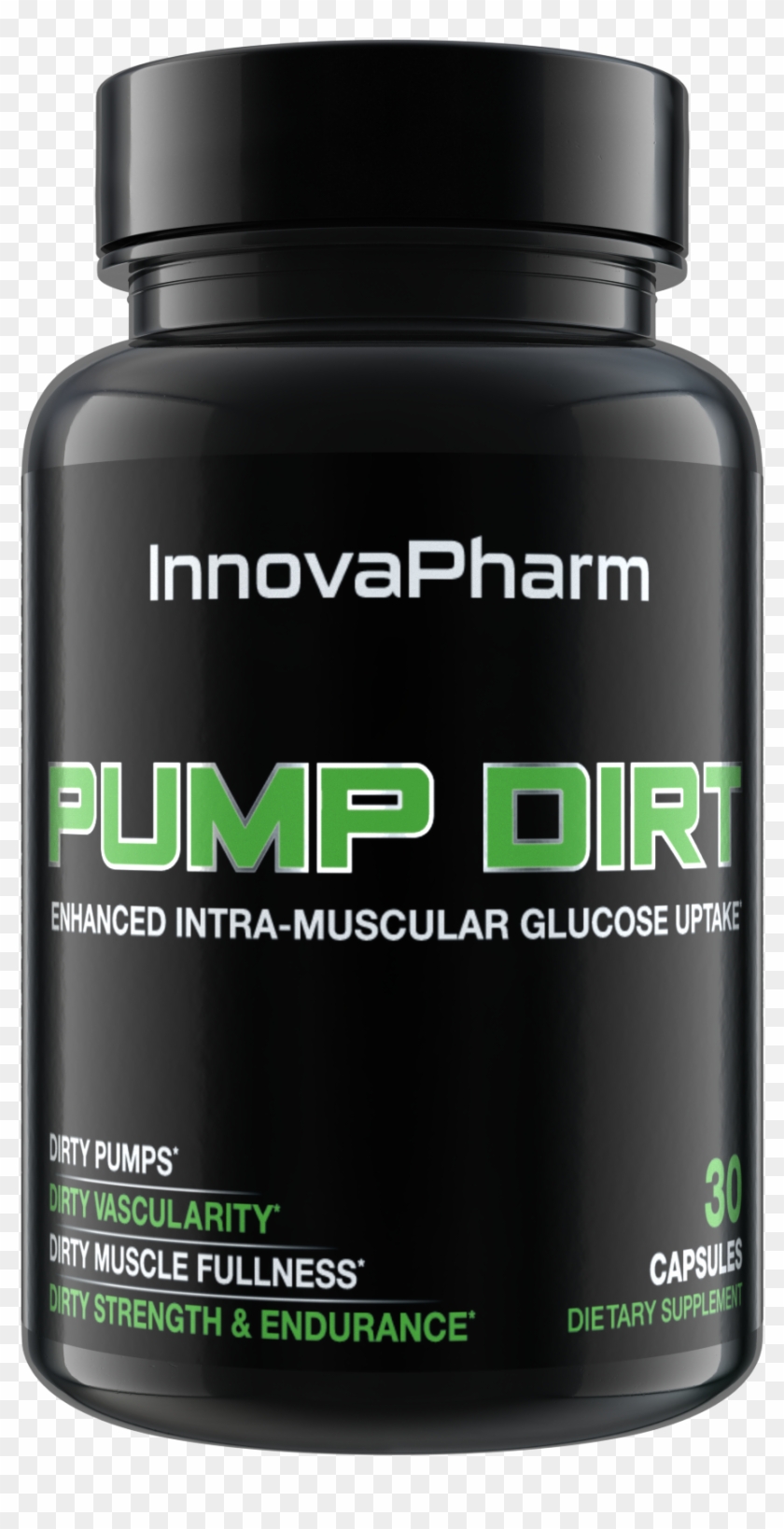 Pump Dirt Caps - Bodybuilding Supplement Clipart