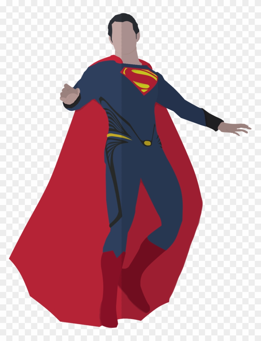 Drawing Pentagon Superman - Superman Png Flat Clipart #3016641