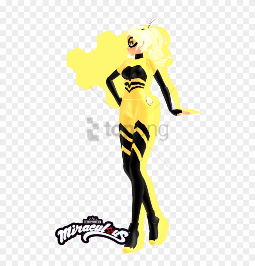 Free Png Mmd Miraculous Ladybug - Mmd Miraculous Queen Bee Clipart #3016768