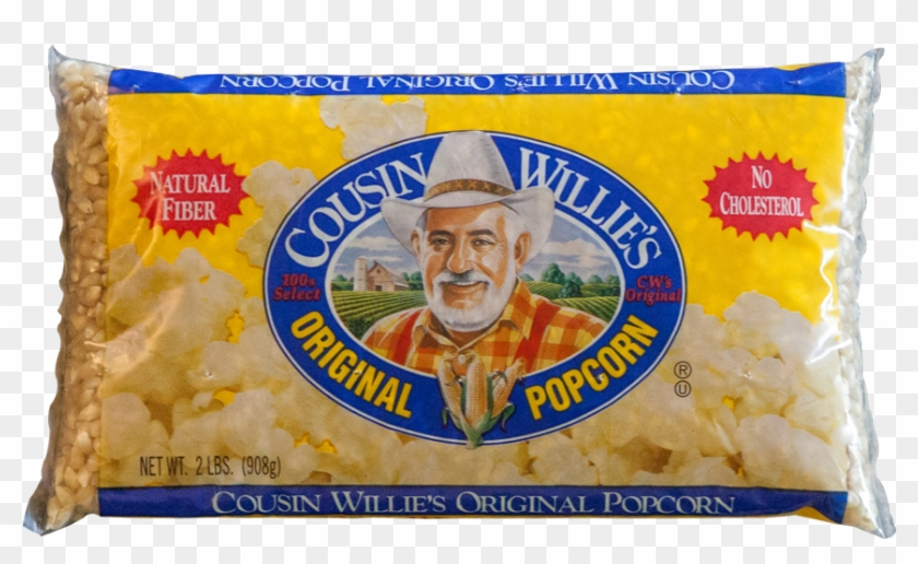 Original White Popcorn - Cousin Willie's Popcorn Clipart #3017011