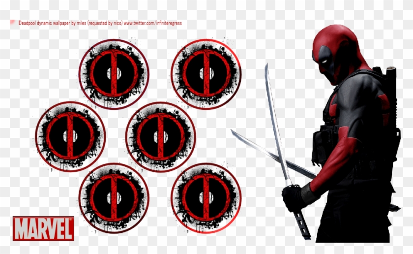 Ps Vita Deadpool 'dynamic' Wallpaper Photo Deadpoolii - Marvel Comics Clipart #3017176