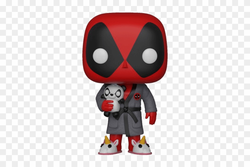 Funko Pop Deadpool Playtime Deadpool In Robe 1 - Funko Pop Deadpool Unicorn Clipart