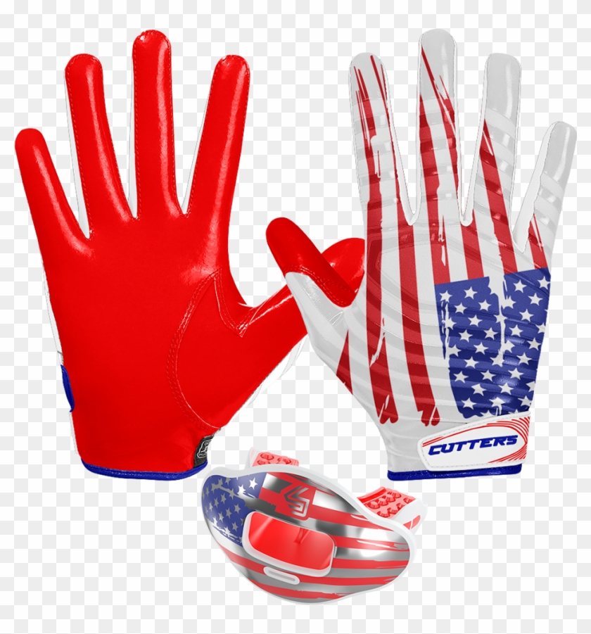 Receiver Cool Football Gloves Clipart