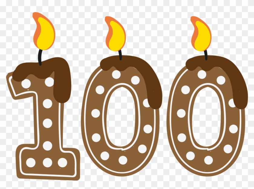 100 Number Png Background Image Clipart #3018277