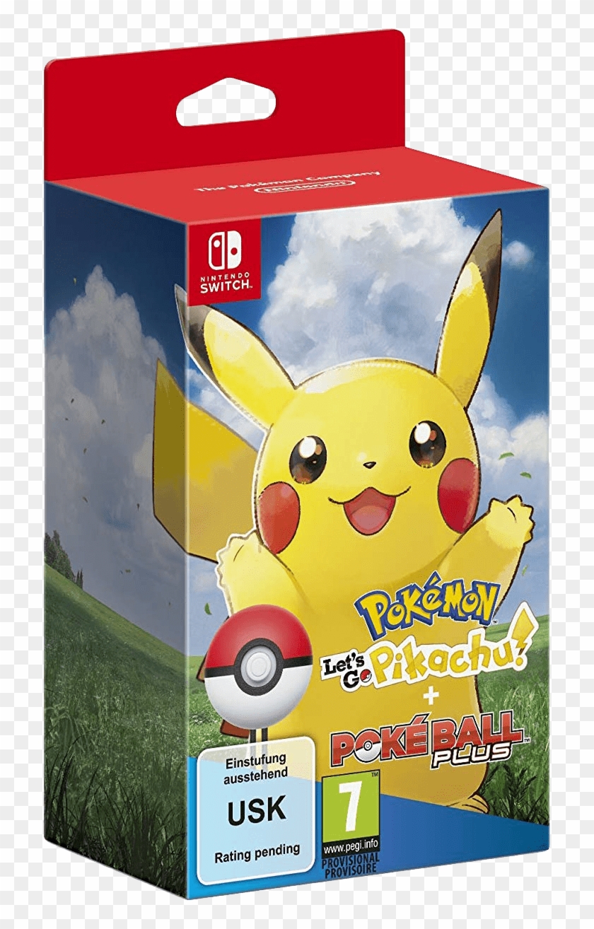 Let's Go, Pikachu Pokéball Plus (new) Clipart #3018371