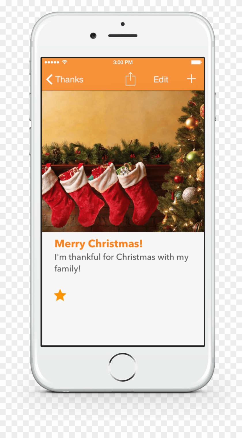 Merry Christmas - Christmas Tree Stockings Clipart