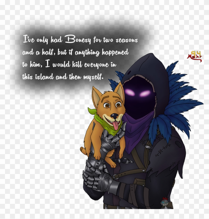 *someone Looks At Bonesy* = Victory Royale - Cartoon Clipart #3019450