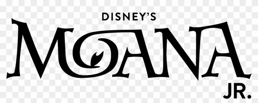 2019 Disneys Moana Jr Logo - Calligraphy Clipart #3019886