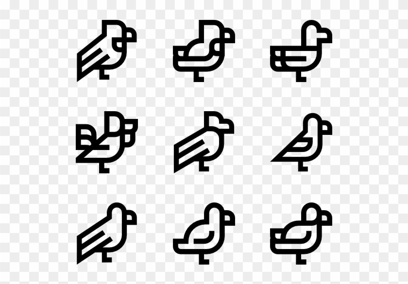 Birds - Automotive Icons Png Clipart #3019930