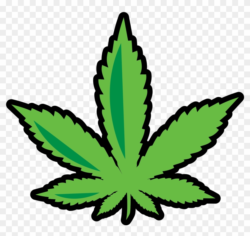 Leaf Weed Magnet - Hoja De Marihuana Png Clipart #3019962