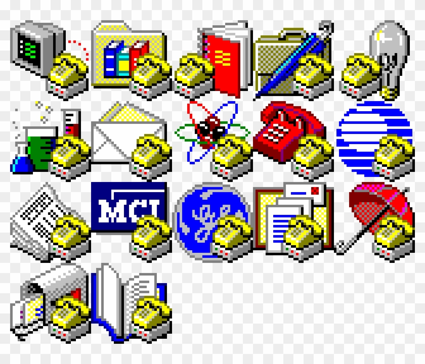 Foone - Hyperterminal Icon Clipart