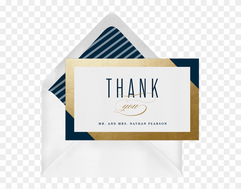 Thank You Note Png - Corporate Thank You Note Designs Clipart