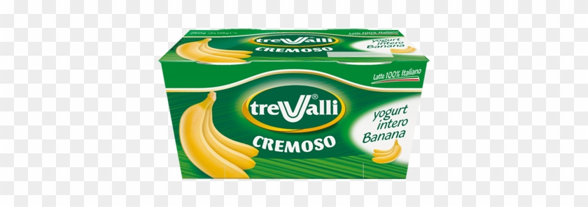 Banana Whole-milk Yogurt - Trevalli Clipart