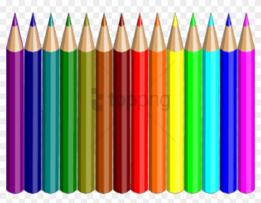 Free Png Color Pencil Png Png Image With Transparent - Color Pencils Clipart Png #3020868