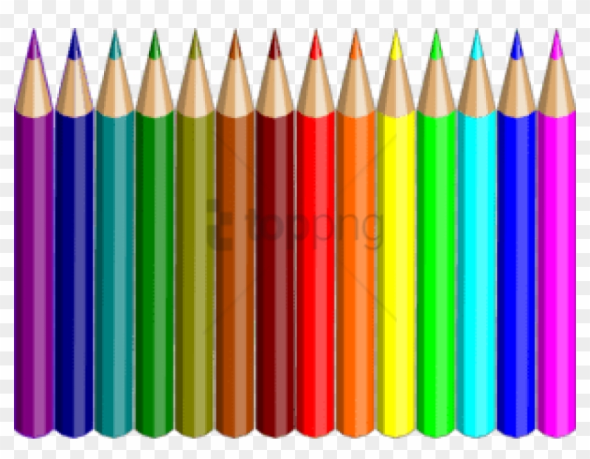 Free Png Color Pencil Png Png Image With Transparent - Color Pencils Clipart Png #3020868