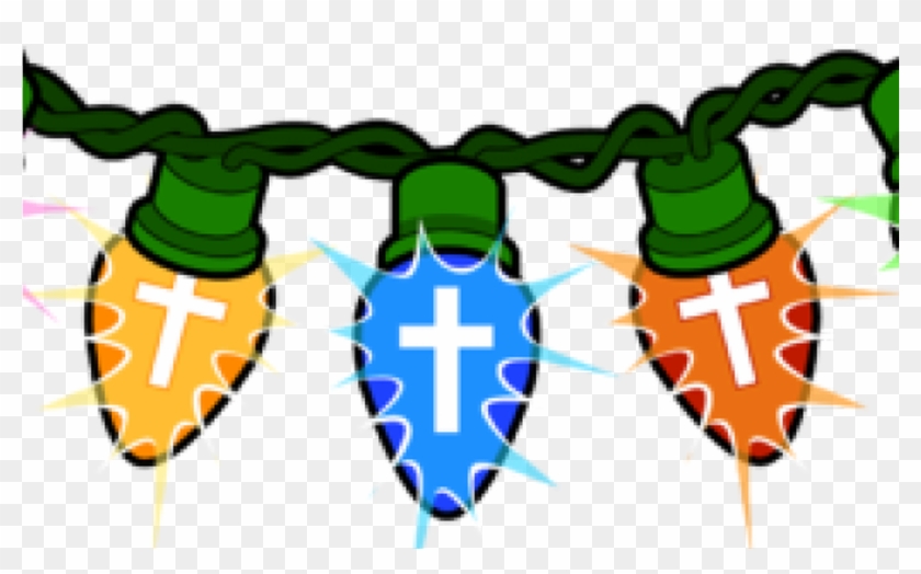 Christmas Lights Clipart Outdoor Christmas Lights Png - String Of Christmas Lights Clipart Transparent Png #3020977