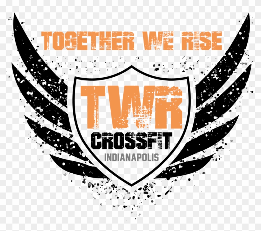 Twr Logo Black Wings - Vector Shield Frame Png Clipart