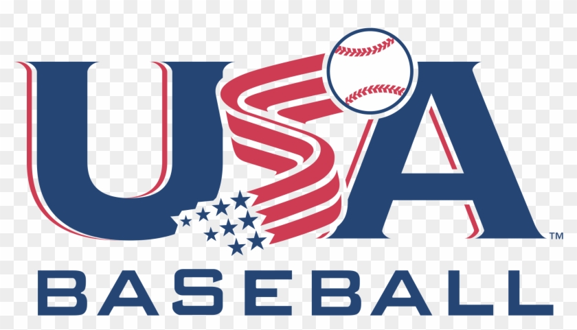 Usa Baseball Logo Png Transparent - Usa Baseball Clipart
