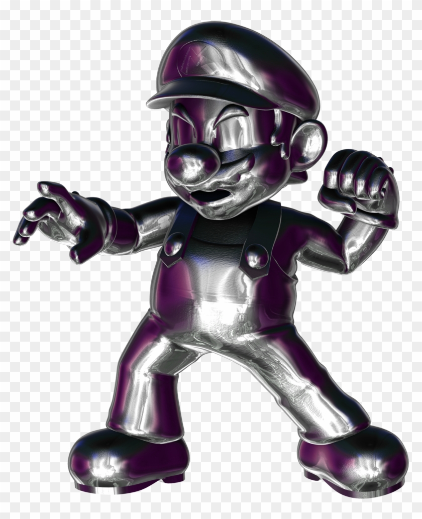 Alternative Costumes Poll Day One - Metal Mario Smash Ultimate Clipart #3021192