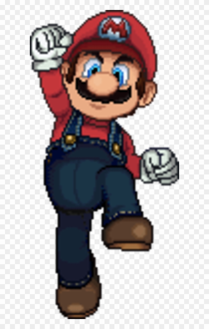 Super Mario - Mario Ssf2 - Ssf2 Mario Clipart #3021243