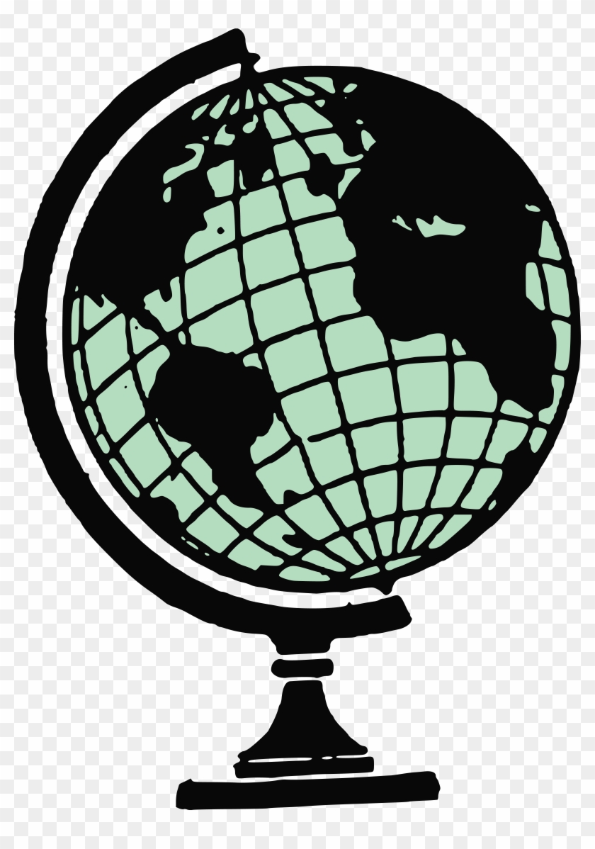 Free Clipart Of A Desk Globe - Globe Clip Art Free - Png Download #3021345