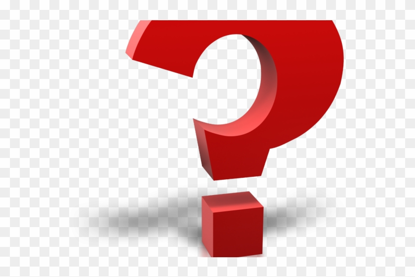 Question Mark Clipart Bold - Question Mark 3d Png Transparent Png