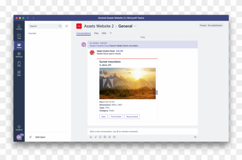 But The Most Exciting Capability Is The Inclusion Of - Microsoft Teams Adobe Creative Cloud Clipart #3022958