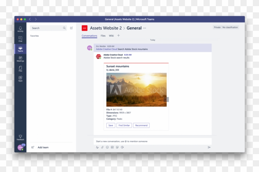 But The Most Exciting Capability Is The Inclusion Of - Microsoft Teams Adobe Creative Cloud Clipart