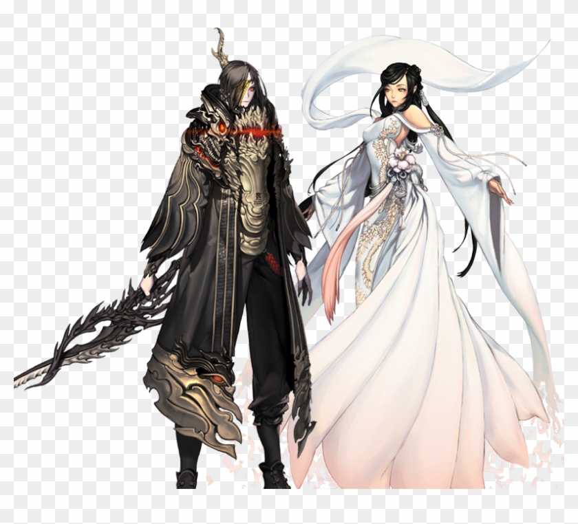 Blade And Soul Outfits, Blade And Soul Anime, Female - Blade And Soul Male Clipart