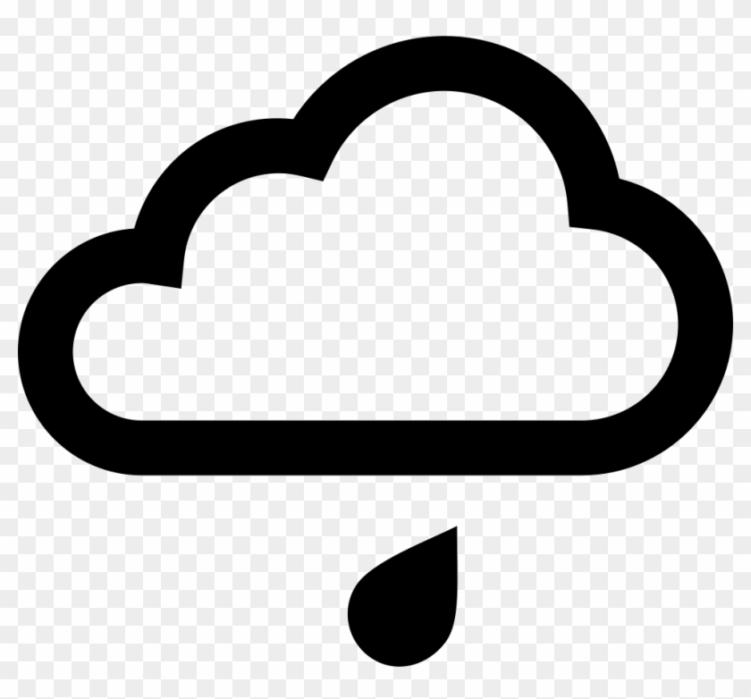 Light Rain Rain Light Comments - Light Rain Weather Symbol Clipart