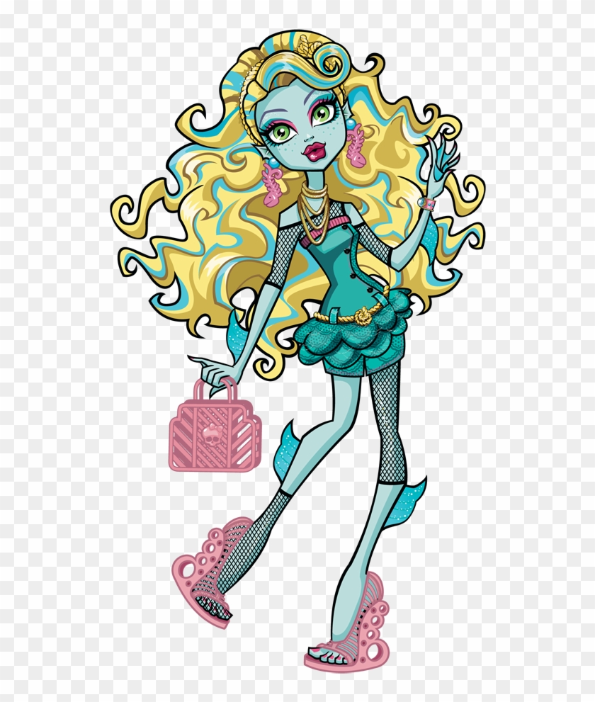 Cartoon Monsters, Sea Monsters, Cartoon Art, Monster - Monster High Lagoona Blue Clipart #3023679