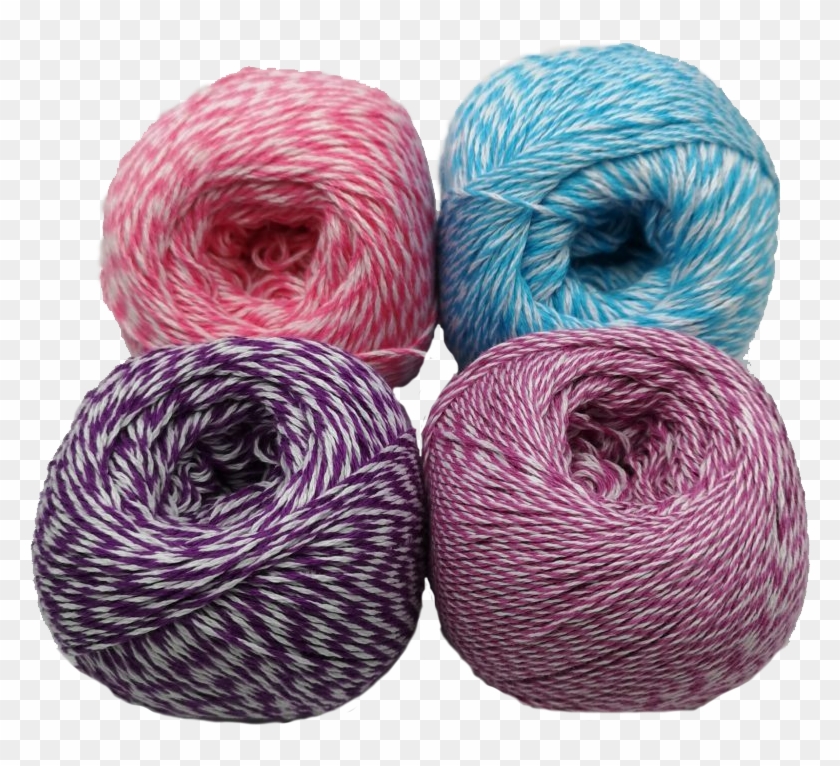 Marl Pack 4ply 100% Cotton -4 X 50g Balls - Thread Clipart