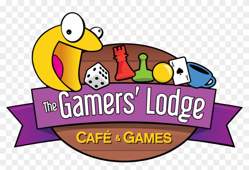 Gamers' Lodge Edmonton Board Game Cafe - Board Game Cafe Logo Clipart #3023838