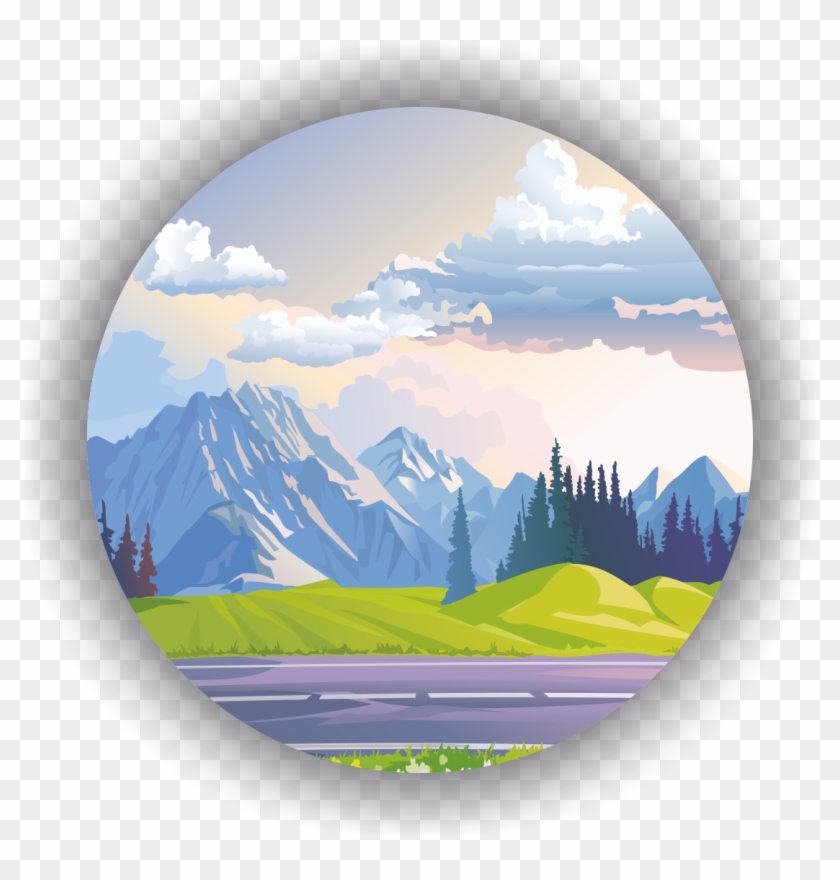 Vector Landscape Clipart