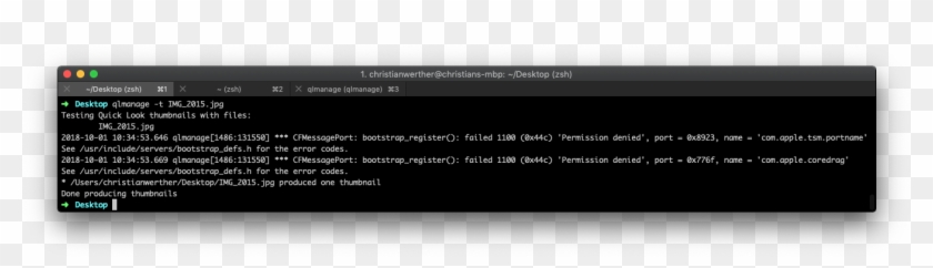 I Then Tried To Generate A Preview Of An Image, And - Iterm Emoji ...