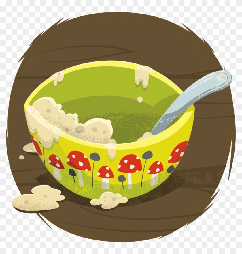 Empty Bowl - Empty Porridge Bowl Clipart - Png Download